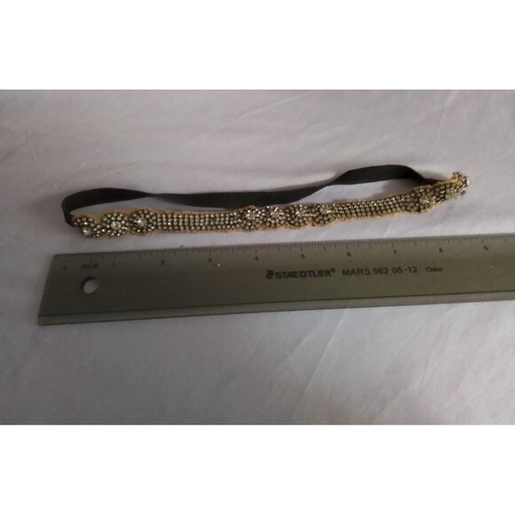 Rhinestone Headband With Elastic Band For Women Or Girls - Picture 2 of 2